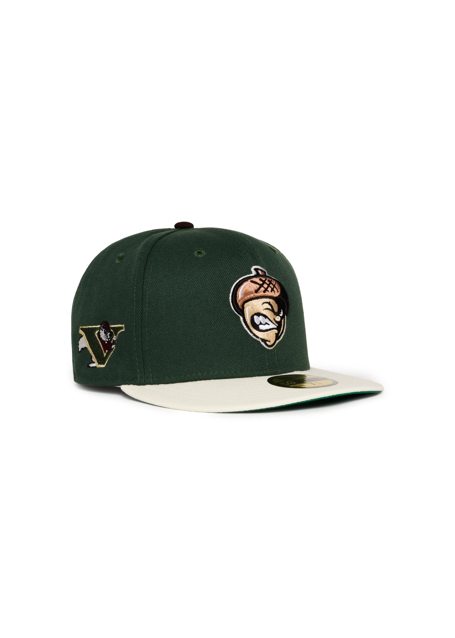 VISALIA OAKS Green and Chrome Creme MiLB