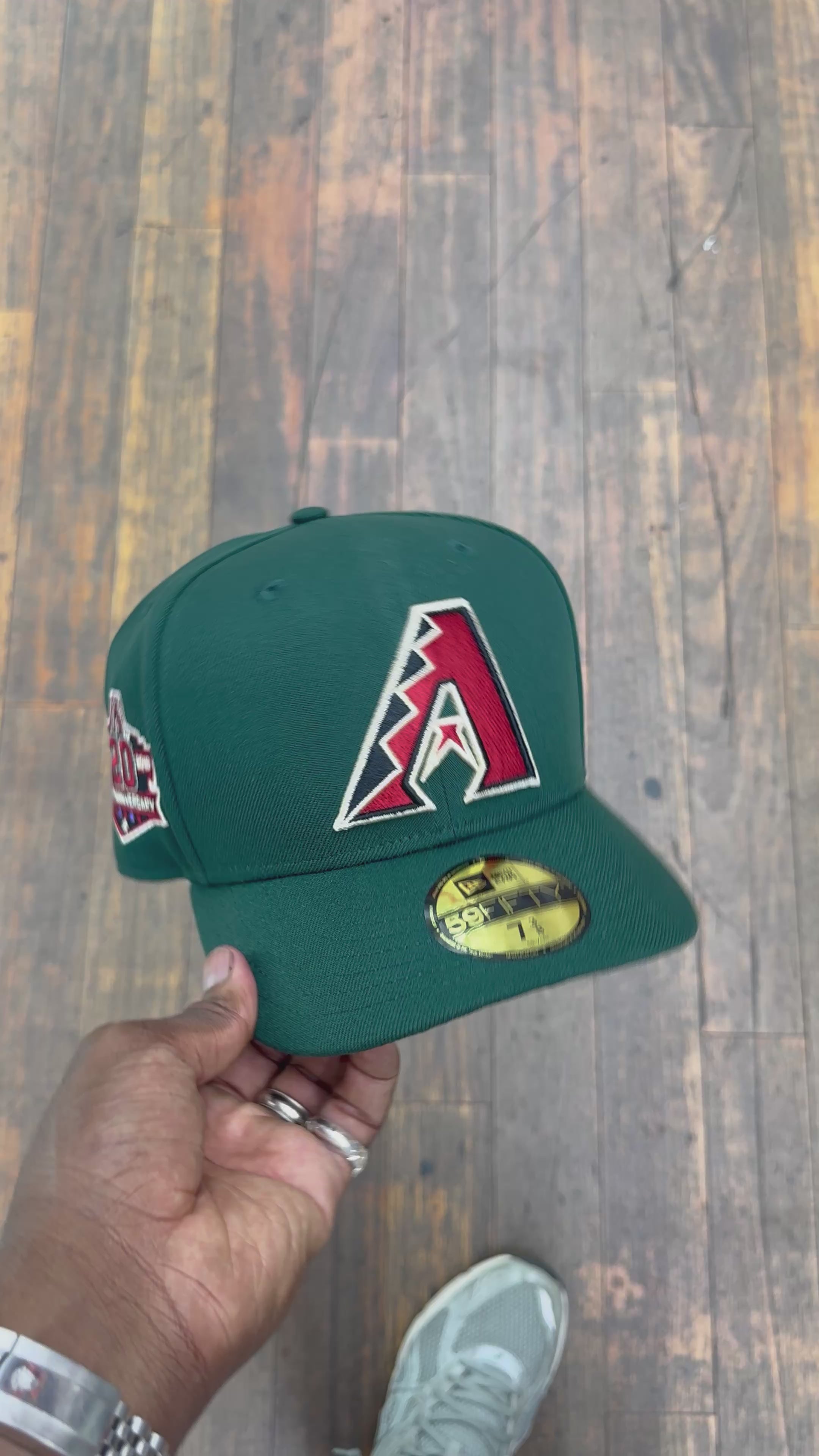 Arizona Diamond Backs All Dark Green 20Th Anniversary