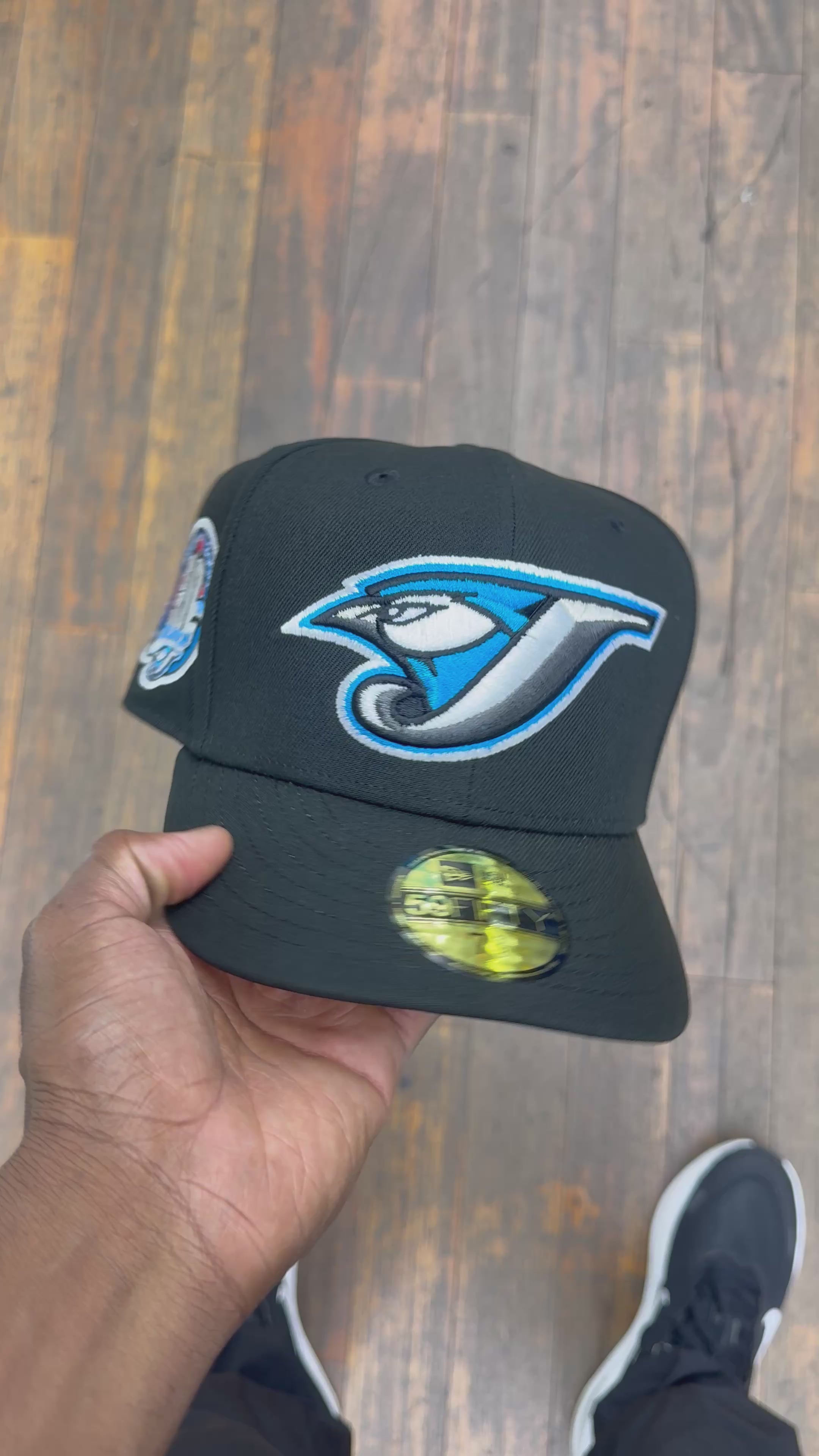 Toronto Blue Jays All Black Large Logo 30 Years