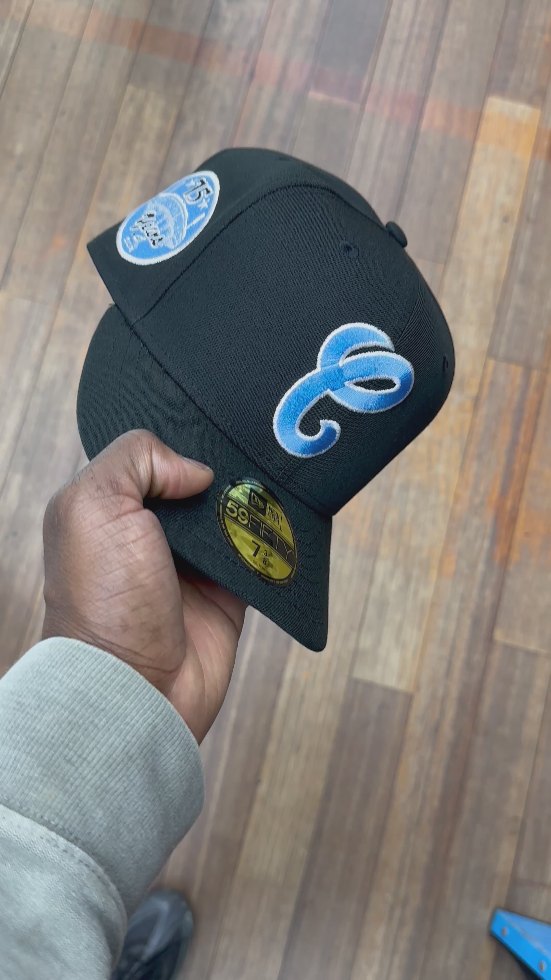 Chicago White Sox "Sky Blue C" All Black 75 Years