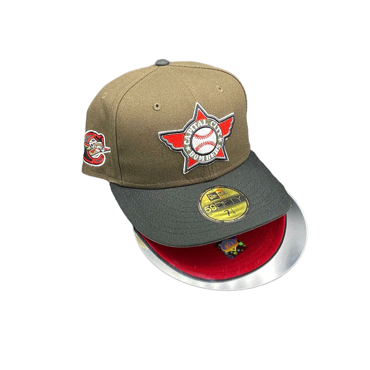 Capital City Bombers Brown and Black Red UV