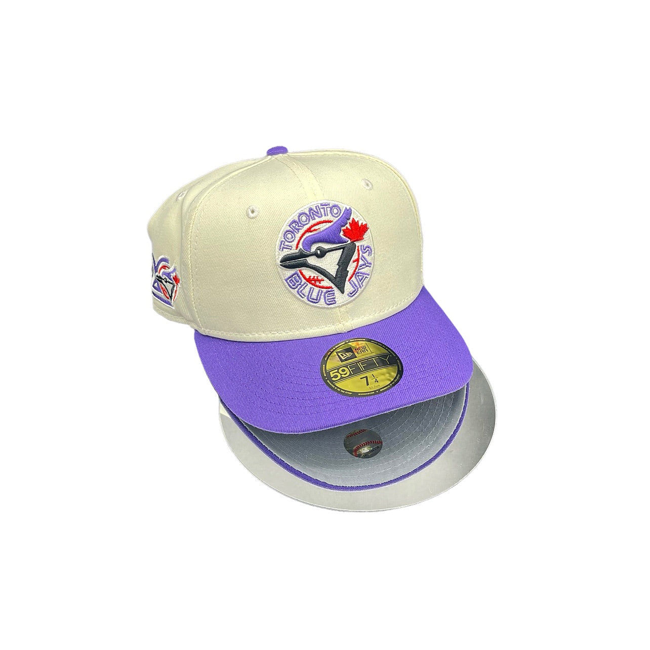 Toronto Blue Jays Creme Chrome White & Purple 20Th