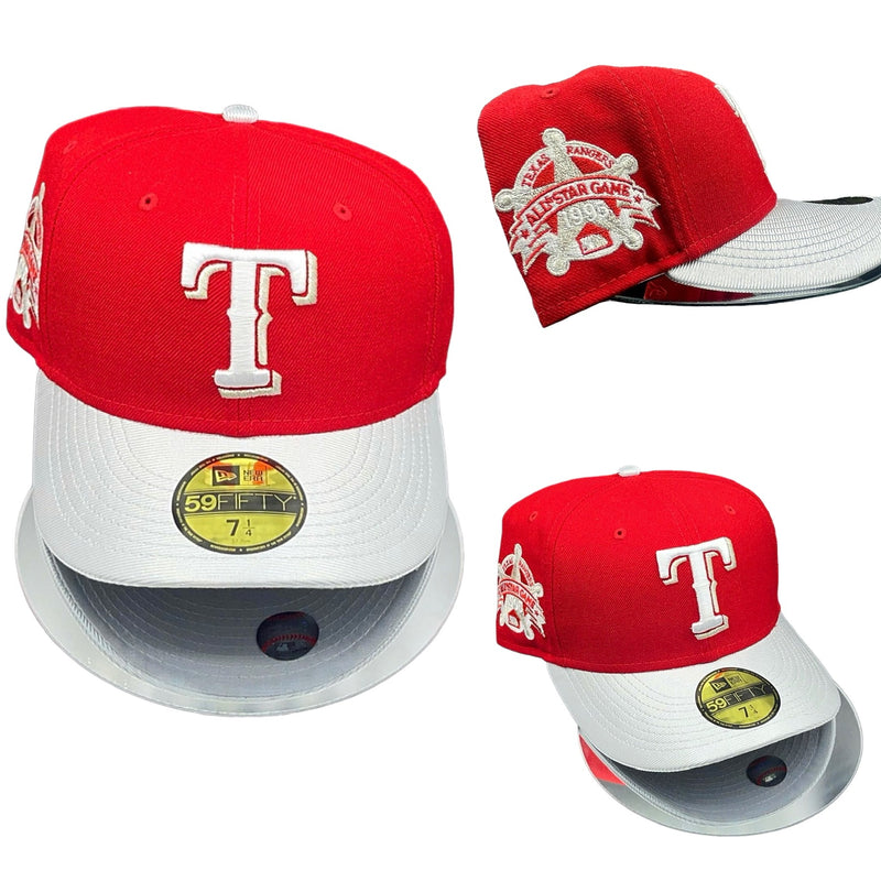 Texas RANGERs RED METALLIC GREY UV