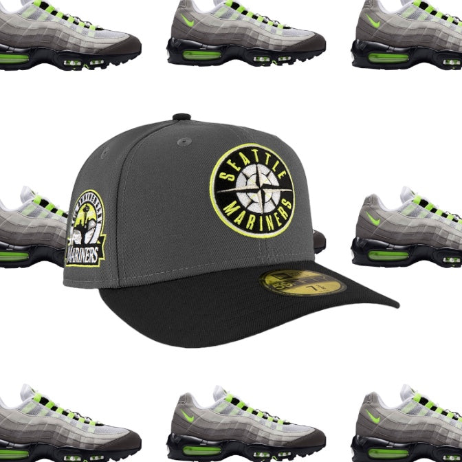 Seattle Mariners 2T Charcoal Lime 30th