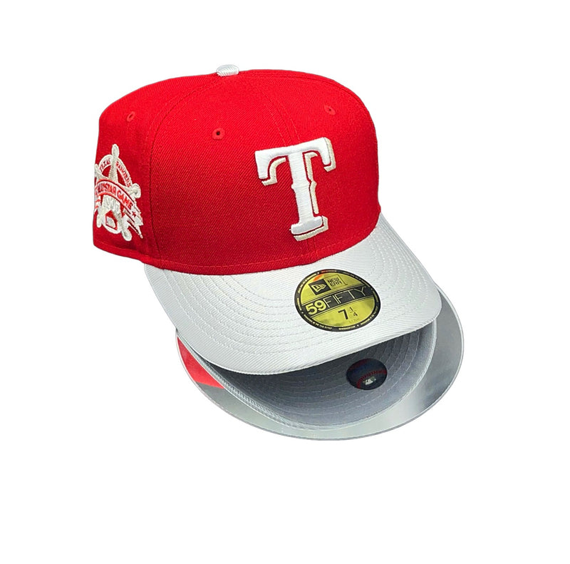 Texas RANGERs RED METALLIC GREY UV