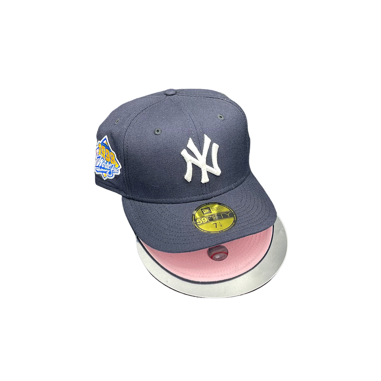 New York Yankees Navy "PINK PATCH" 1999 WORLD SERIES