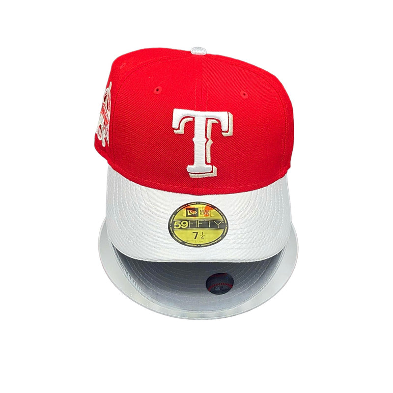 Texas RANGERs RED METALLIC GREY UV
