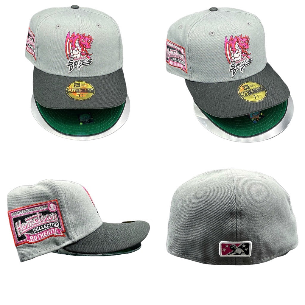 SHREVEPORT SWAMP DRAGONS Smoke Grey & Black Green uv